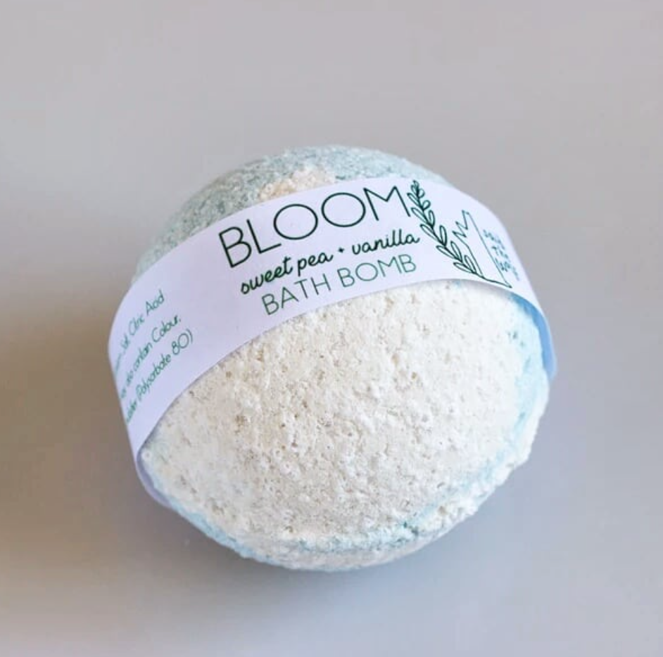 Bath Bomb | Bloom ~ Sweet Pea + Vanilla