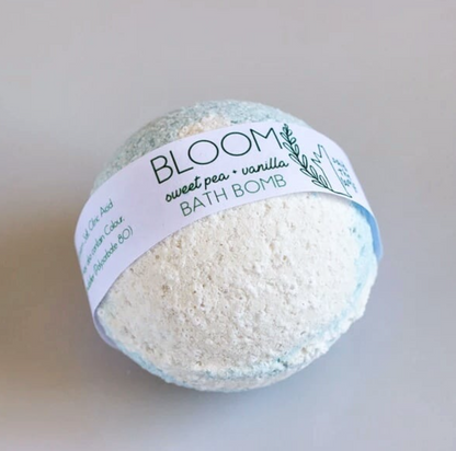Bath Bomb | Bloom ~ Sweet Pea + Vanilla