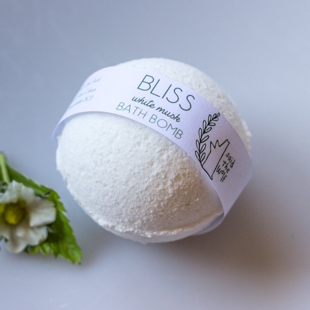 Bath Bomb | Bliss ~ White Musk