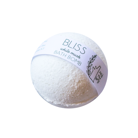Bath Bomb | Bliss ~ White Musk