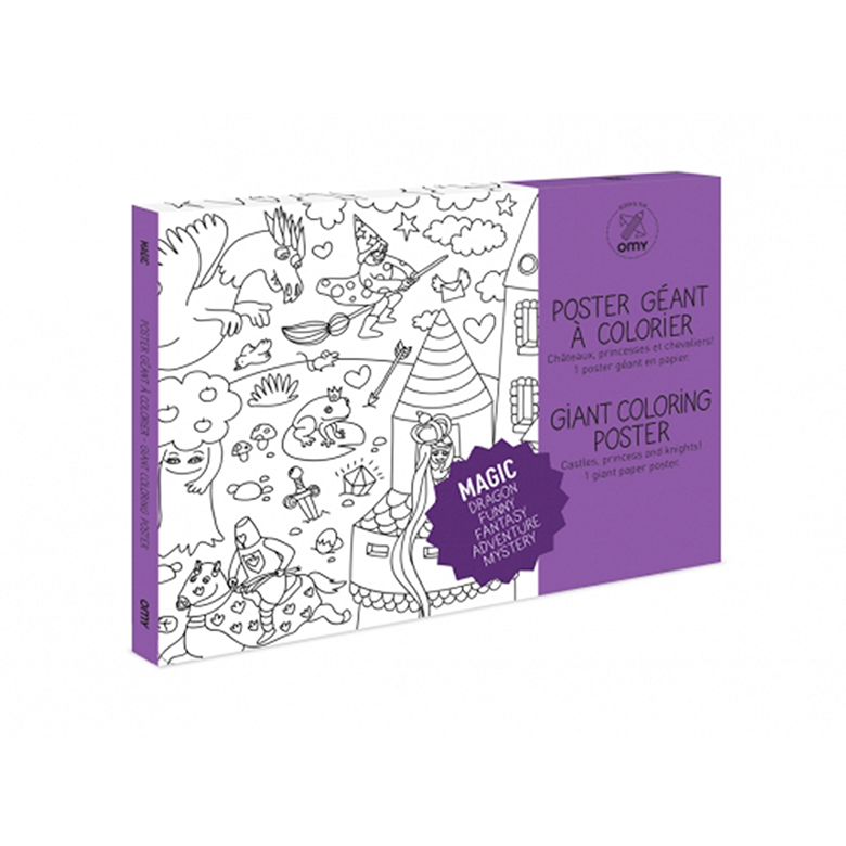 Giant Colouring Poster | Magic