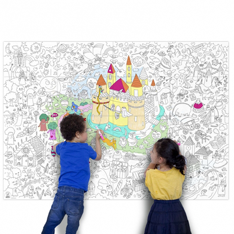 Giant Colouring Poster | Magic